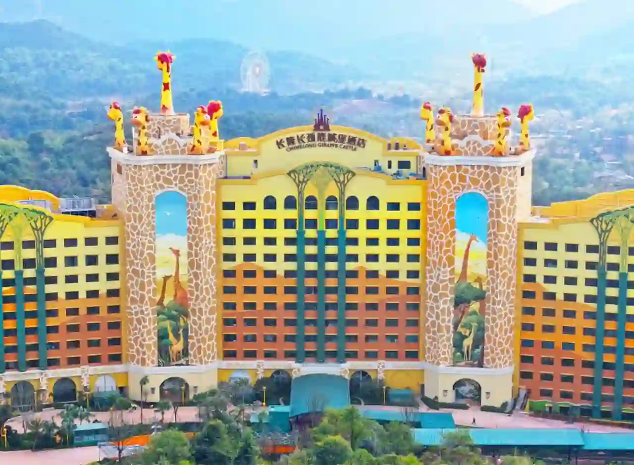 親子遊清遠長隆長頸鹿城堡酒店【2天1晚家庭套票可3人】班馬客房 (包2天暢遊長隆森林王國門票)